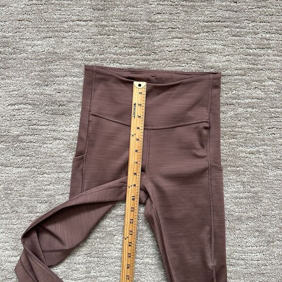 Athleta Leggings Womens XS Purple Ultimate Stash Pockets 7/8 Tight Yoga Workout - Picture 8 of 14